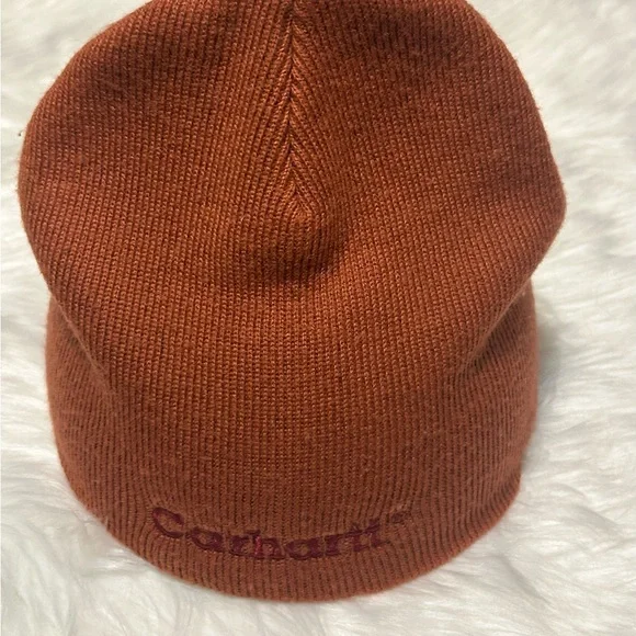 Carhartt Rust Knit Beanie - Picture 7 of 8